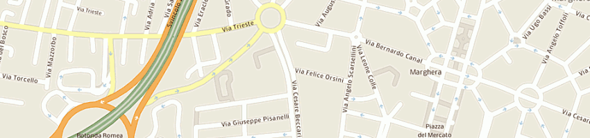 Mappa della impresa radonicich insurance services srl a VENEZIA
