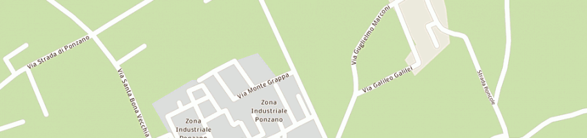 Mappa della impresa botter gianfranco e figli snc a PONZANO VENETO