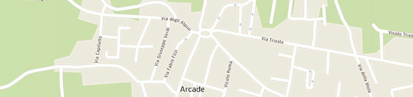 Mappa della impresa tpr di pavan paola e c snc a ARCADE