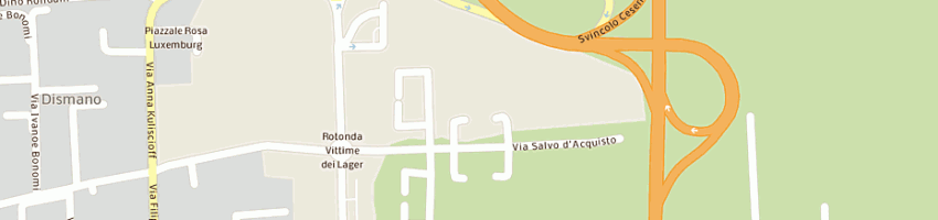 Mappa della impresa logistica 4 scarl a CESENA