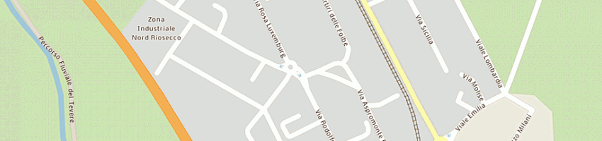 Mappa della impresa penta color srl a CITTA DI CASTELLO