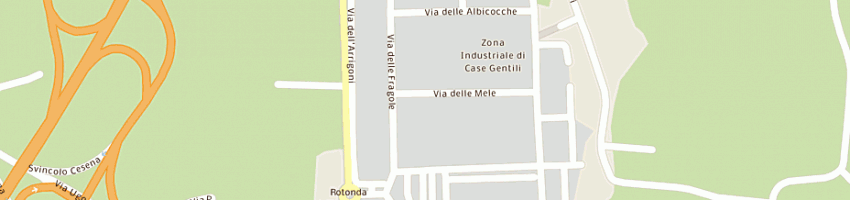 Mappa della impresa mnlg srl a CESENA