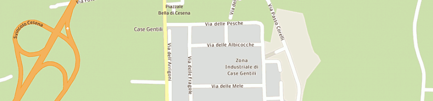 Mappa della impresa ridolfi elettrauto sas di ridolfi enrico e c a CESENA