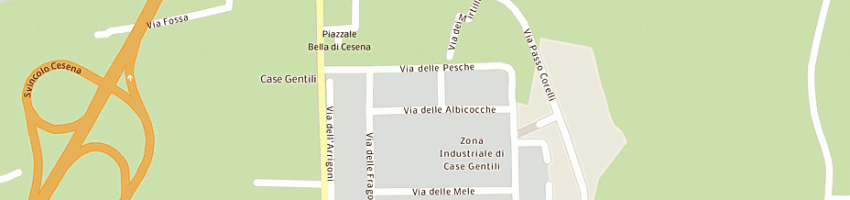 Mappa della impresa gru system di spitaleri cosimo a CESENA