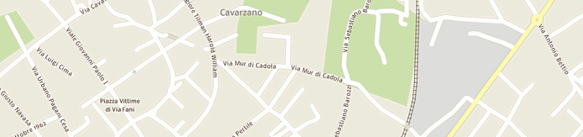 Mappa della impresa centro studi vocali nova cantica a BELLUNO