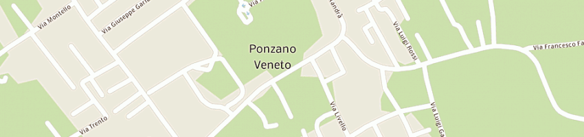 Mappa della impresa pizzaland di cibin loreno a PONZANO VENETO
