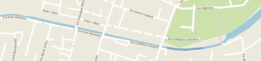 Mappa della impresa mancin daniele a PORTO VIRO
