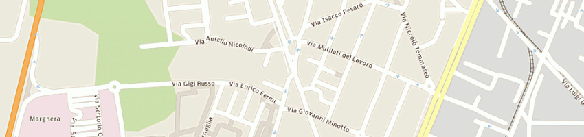 Mappa della impresa autofficina sambo a VENEZIA
