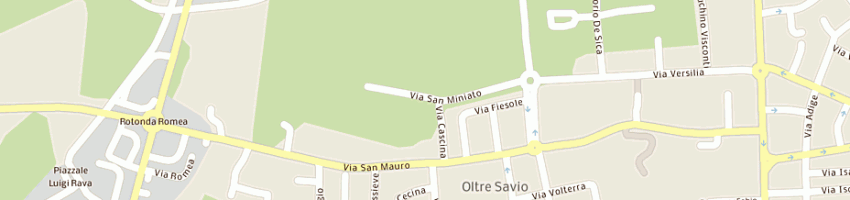 Mappa della impresa scuola dell'infanzia comunale e asilo nido san mauro in valle a CESENA