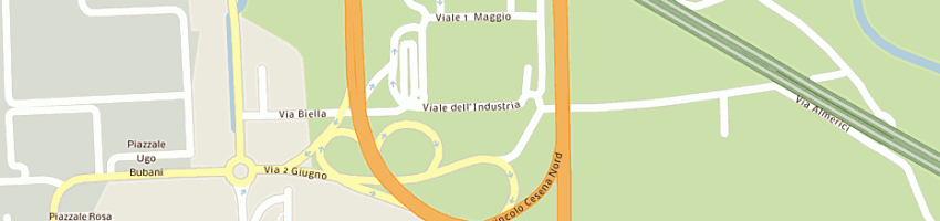 Mappa della impresa valpiani infissi srl a FORLI 