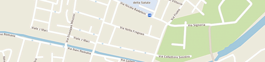 Mappa della impresa ferrigato tomanin lina a PORTO VIRO