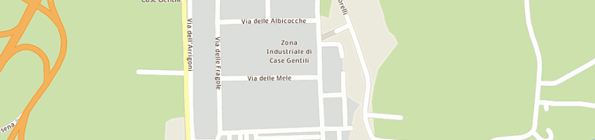 Mappa della impresa autoservizi gualtieri emilio e c (snc) a CESENA