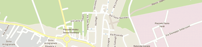 Mappa della impresa succi walter a CESENA