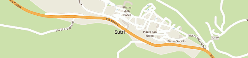 Mappa della impresa eurotyres srl a SUTRI