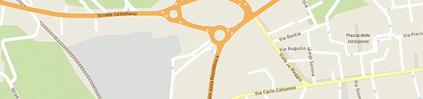 Mappa della impresa l'ortolana di pesce gerardo e c sas a TREVISO