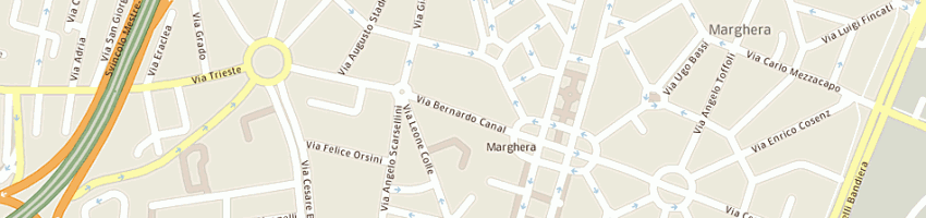 Mappa della impresa gaggio alessandro a VENEZIA