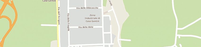 Mappa della impresa aldini guido e c sas a CESENA