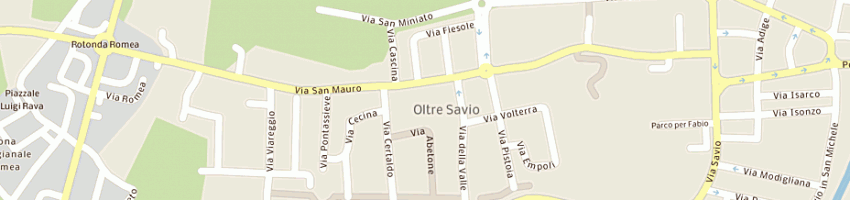 Mappa della impresa benedetti sereno dino a CESENA