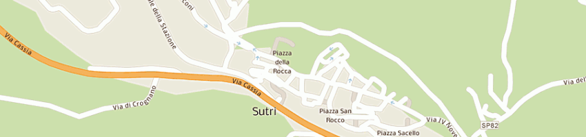 Mappa della impresa bar salza di salza filippo e c a SUTRI