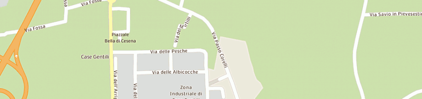 Mappa della impresa amaducci domenico a CESENA
