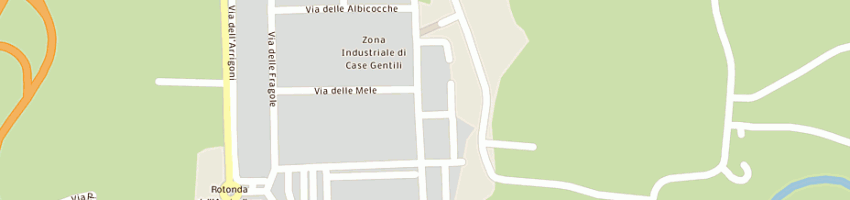 Mappa della impresa legatoria cartotecnica faeti e gentili snc a CESENA
