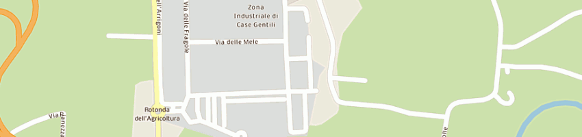 Mappa della impresa com coop operai metallurgici arl a CESENA