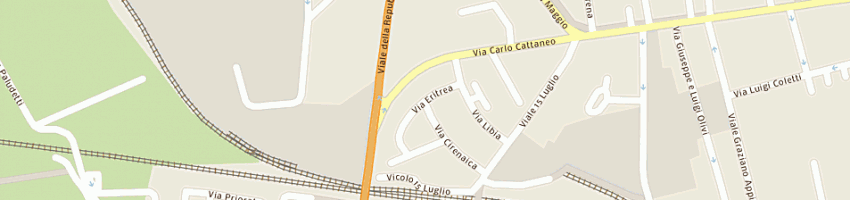 Mappa della impresa errebi di busatto paolo a TREVISO