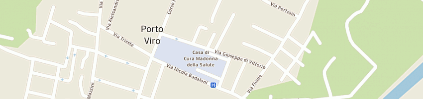 Mappa della impresa artecasa sas di pregnolato vanni e c a PORTO VIRO