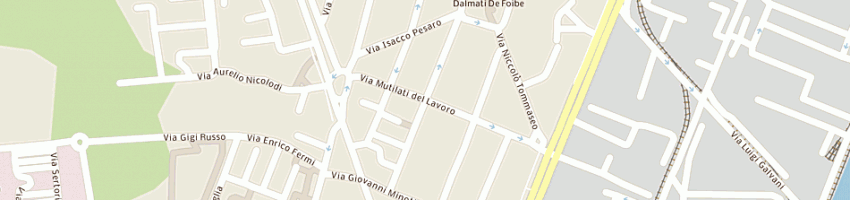 Mappa della impresa la caldaia snc a VENEZIA