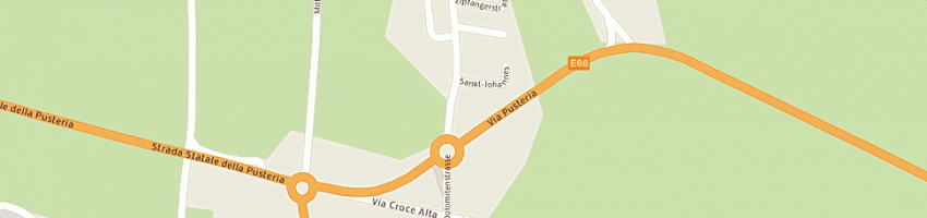 Mappa della impresa caffe' centrale a DOBBIACO