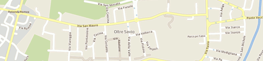 Mappa della impresa digital photo service di sacchetti giorgio a CESENA
