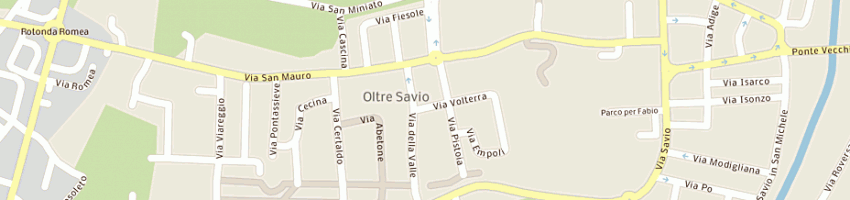 Mappa della impresa sacchetti vilma a CESENA