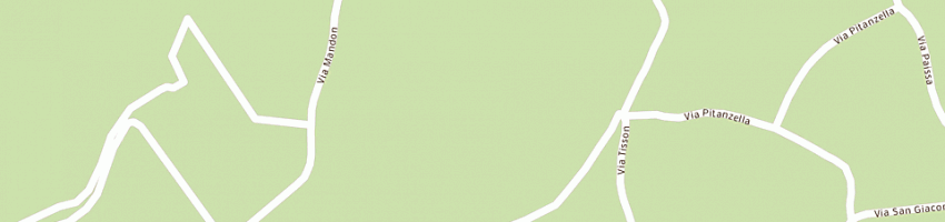 Mappa della impresa meneghel danilo a BELLUNO