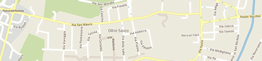 Mappa della impresa bar hemingway cafe' di alvisi agostino a CESENA
