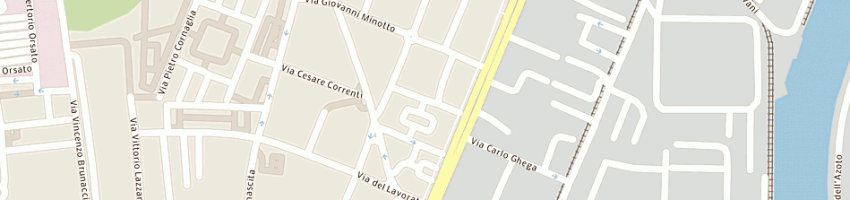 Mappa della impresa semenzato franca a VENEZIA