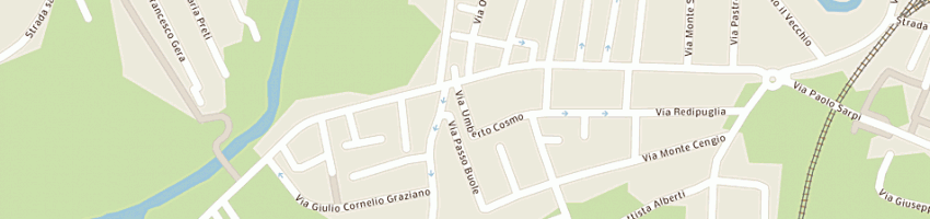 Mappa della impresa nizzero carlo a TREVISO