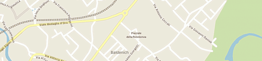 Mappa della impresa dimensione impresa srl a BELLUNO