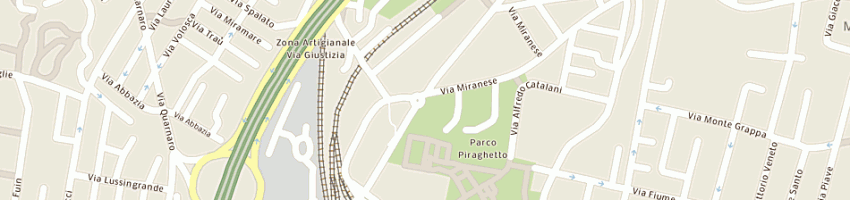 Mappa della impresa attiva multimedia srl a VENEZIA