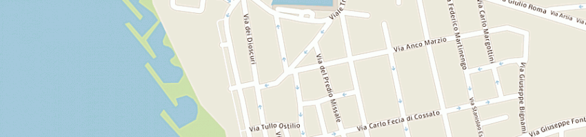 Mappa della impresa stampella giacomo a FIUMICINO