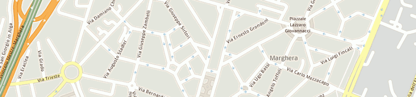 Mappa della impresa noe' gino a VENEZIA
