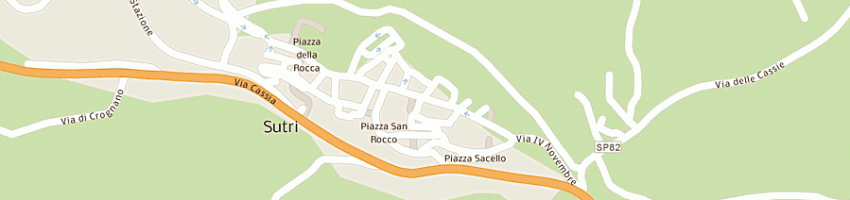 Mappa della impresa gerardi alessandra a SUTRI