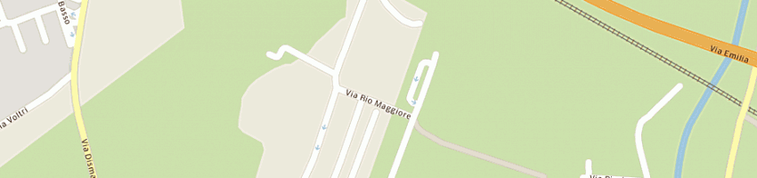 Mappa della impresa pizzeria il portico a CESENA