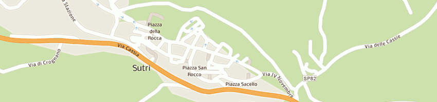 Mappa della impresa studio 89 di proietti stefano e c (sas) a SUTRI