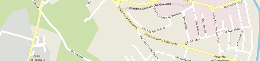 Mappa della impresa romagna music srl a CESENA