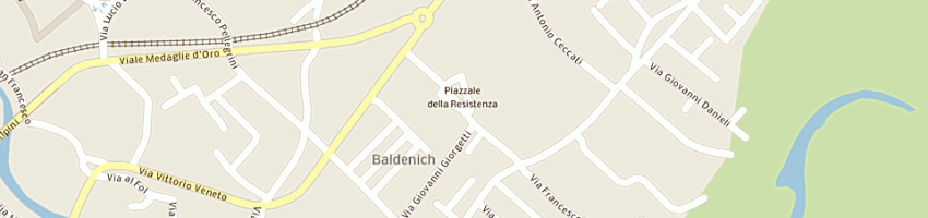 Mappa della impresa assistenza sinistri srl a BELLUNO