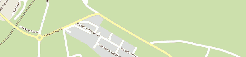 Mappa della impresa gasparini antonio a RONCIGLIONE