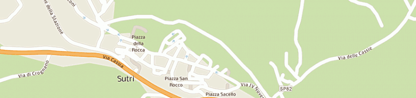 Mappa della impresa la locanda di saturno di faraoni marisa a SUTRI