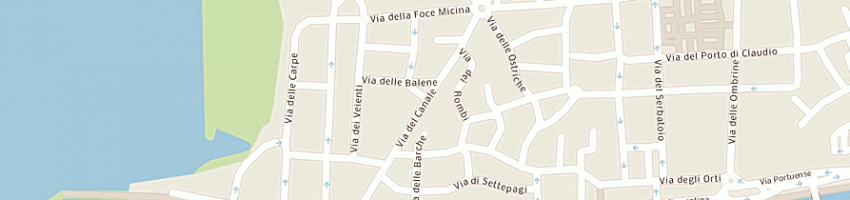Mappa della impresa sasso paolo a FIUMICINO