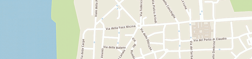 Mappa della impresa straccali bruno a FIUMICINO