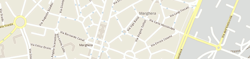 Mappa della impresa consorzio polis a VENEZIA